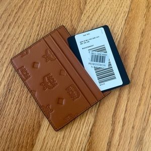 MCM logo card case